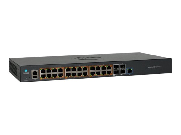 CAMBIUM NETWORKS CAMBIUM NETWORKS CAMBIUM Intelligent Ethernet Switch 24 x 1G and 4 SFP+ fiber ports no power cord L2