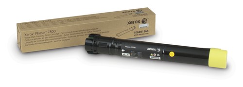 Xerox Phaser 7800 Drucker - Hochleistungs-Tonerpatrone Gelb (17.200 Seiten)