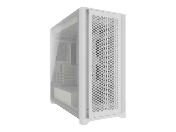 CORSAIR Midi 5000D CORE Airflow (Tempered Glass) White CC-9011262-WW