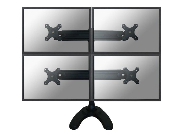 NEOMOUNTS Tischhalterung für vier Flachbildschirme bis 30" (76 cm) FPMA-D700DD4