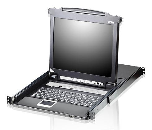ATEN ATEN 8 Port 19 LCD KVMP Switch,
