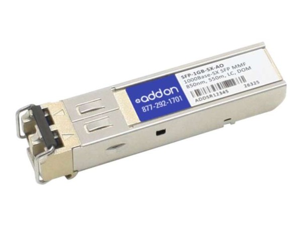 ADDON NETWORKS AddOn Cisco SFP-1GB-SX Comp TAA SFP 1G-S SFP-1GB-SX-AO