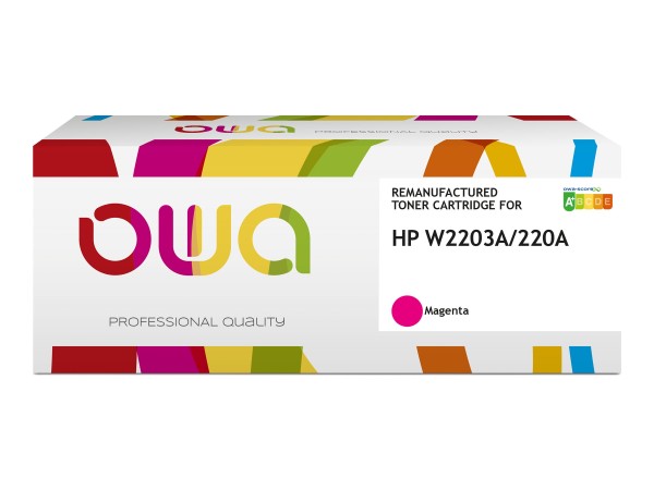 ARMOR ARMOR OWA Toner kompatibel zu HP W2203A / 220A magenta (1.800 S.)