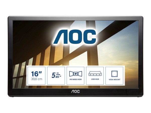 AOC I1659FWUX 39,6cm (15,6") I1659FWUX