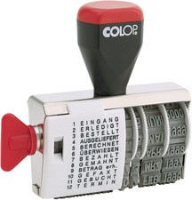 COLOP Wortbandstempel 04000/WD, mit Datum
