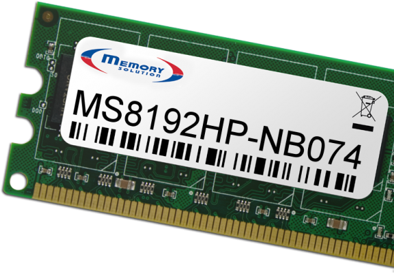 MEMORYSOLUTION MEMORYSOLUTION HP MS8192HP-NB074 8GB