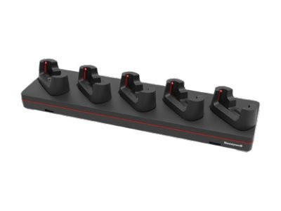 HONEYWELL CT30 XP booted 5-bay charging base Kit includes power supply (CT3 CT30P-5CB-UVB-2