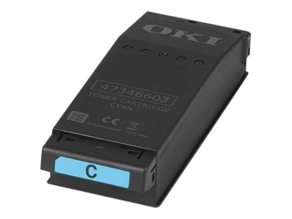 OKI 09006127 Toner cyan für ca. 6.000 Seiten 09006127