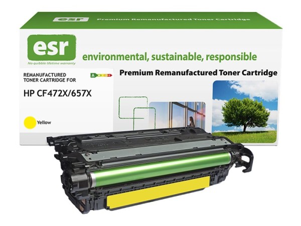 ESR ESR Toner cartridge compatible with HP CF472X yellow High Capacity remanufactured 23.000 pages