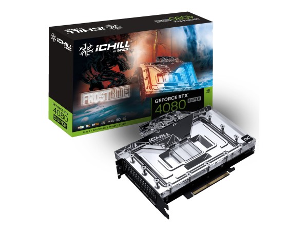 INNO3D iChiLL GeForce RTX 4080 SUPER Frostbite 16GB C408S-166XX-1870FB
