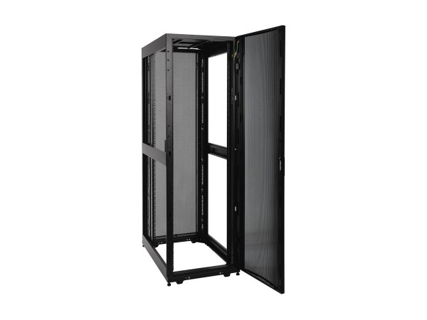 EATON EATON TRIPPLITE 42U SmartRack Mid-Depth Rack Enclosure Cabinet with doors & side panels