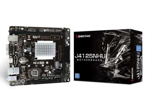 BIOSTAR J4125NHU (Celeron J4125,mITX,DDR4) J4125NHU