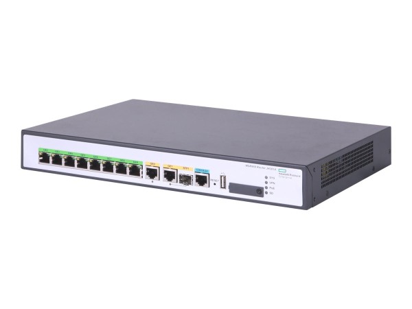 HP ENTERPRISE HPE Router FlexNetwork MSR958 1GbE and Combo 2GbE WAN 8GbE LAN PoE Europe English