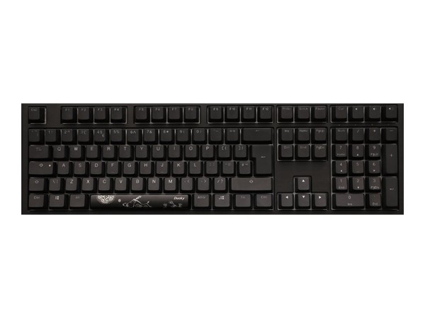 DUCKYCHANNEL DUCKYCHANNEL Ducky Shine 7 PBT MX-Speed-Silver, RGB, blackout