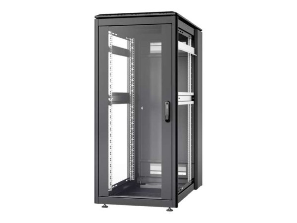 DIGITUS 26HE Netzwerkschrank Unique, 1342x600x1000mm sw DN-31101-B