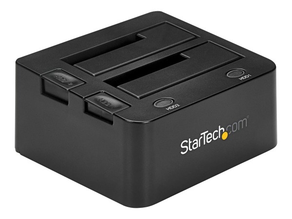 STARTECH.COM STARTECH.COM 2-fach USB3.0 Festplatten Dockingstation mit UASP für 6,35/8,89cm 2,5/3,5zoll SSD/HDD S