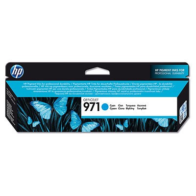 HP 971 - Tintenpatrone Original - Cyan - 24,5 ml