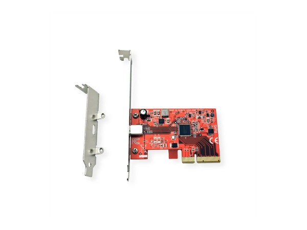 ROLINE ROLINE PCI-Express-Karte USB 3.2 Gen 2x2 1 Port Typ C