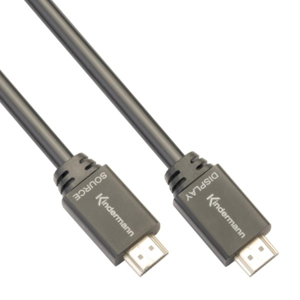 KINDERMANN KINDERMANN Kinder HDMI Kabel 4K60 5809003015 Ethernet Stecker/Stecker TypA 19Pin 15m