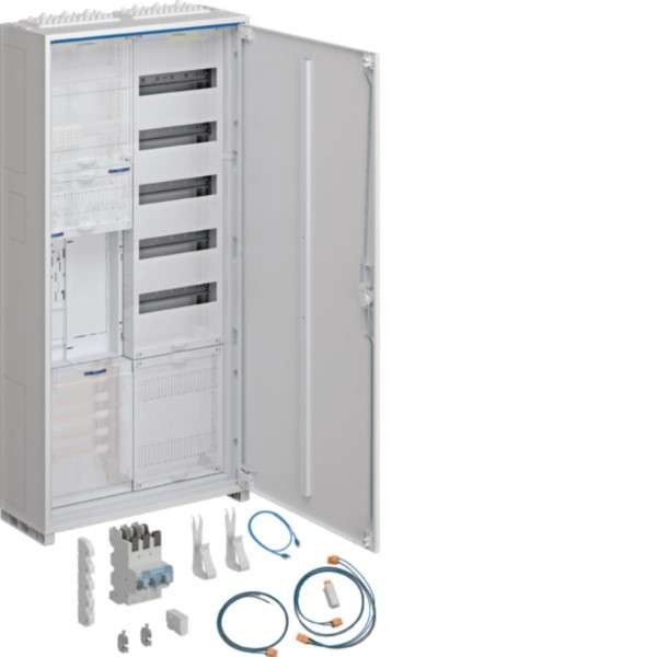 HAGER Komplettschrank univ.Z ZB32EZ116SB 1100mm 1ZP 2feld BKE-I OKK VT5rh A ZB32EZ116SB