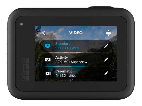 GOPRO Hero 8 Black 4K60-Action Cam wasserdicht Sprachsteuerung Touchscreen CHDHX-801-RW