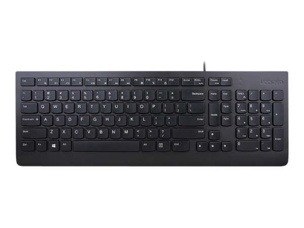LENOVO Essential Wired Keyboard (Black) - US Euro103P 4Y41C68681