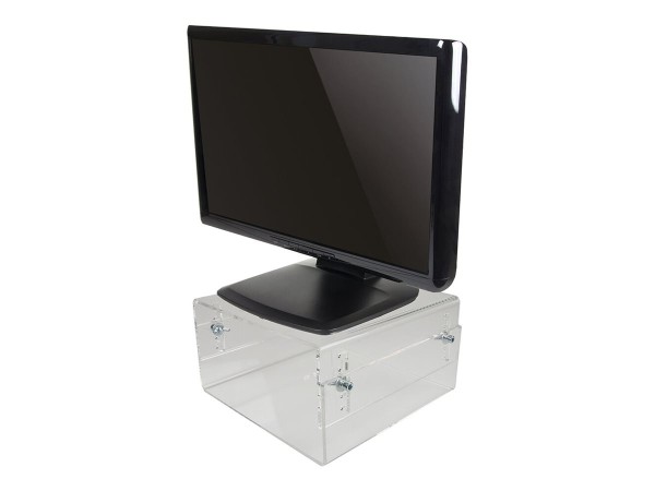 NEOMOUNTS Monitorständer für Flachbildschirm- und CRT-Monitoren Acryl NSMONITOR40