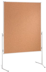 FRANKEN Moderationstafel ECO, 1.500 x 1.200 mm, Kork braun