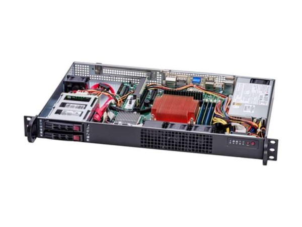 SUPERMICRO Alder Lake-S Compact 1U, CSE-510FT-203B + X13AZ-F SYS-111AD-HN2