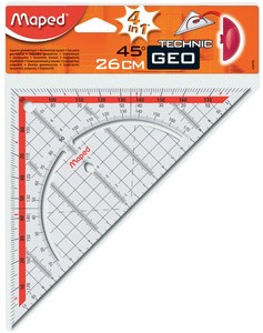 Maped Geodreieck Technic, Hypotenuse: 260 mm