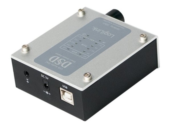 LOGILINK 384 kHz / 32 bit DSD USB Audio DAC UA0271