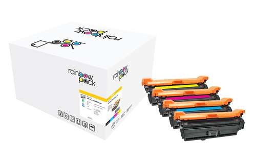 CLOVER TECHNOLOGIES Toner HP CLJ 500 M551 Rainbow Kit comp. Free M551-4-FRC