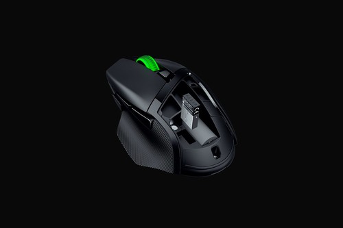 RAZER RAZER Basilisk V3X HyperSpeed kabellose Gaming Maus - 18.000dpi, Chroma RGB Beleuchtung, 7 anpassbar