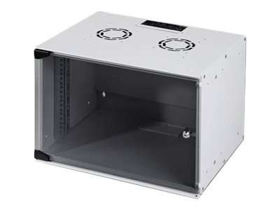 DIGITUS Wandgehäuse SOHO 07HE 370x540x400mm schwarz DN-19 07-U-S-SW