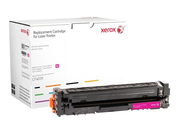 XEROX XEROX XRC Toner Magenta CF403X 2.400 Seiten aequivalent zu HP 201X fuer HP Color LaserJet Pro M252 M