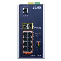 PLANET TECHNOLOGY PLANET TECHNOLOGY PLANET Industrial L3 8-Port 802.3bt GE  + 2-Port 2.5G SFP+