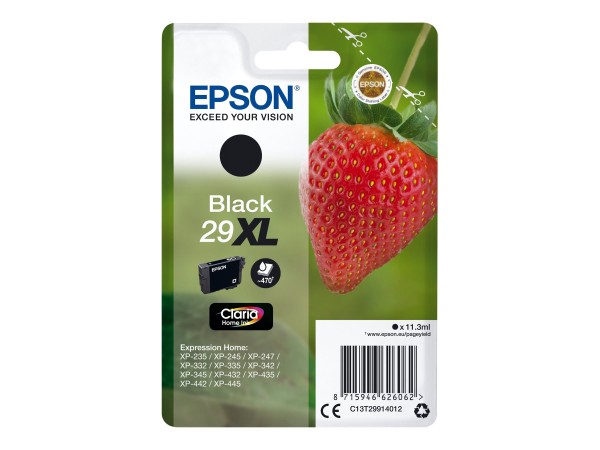 EPSON EPSON 29XL XL Schwarz Tintenpatrone