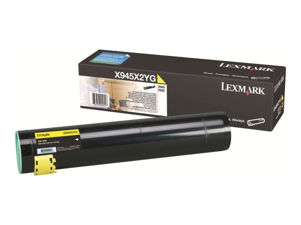 LEXMARK Gelb Tonerpatrone LCCP X945X2YG