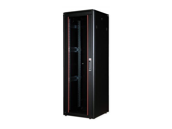 ROLINE ROLINE 26210228 19 Zoll Netzwerkschrank (B x H x T) 600 x 1786 x 600 mm Schwarz