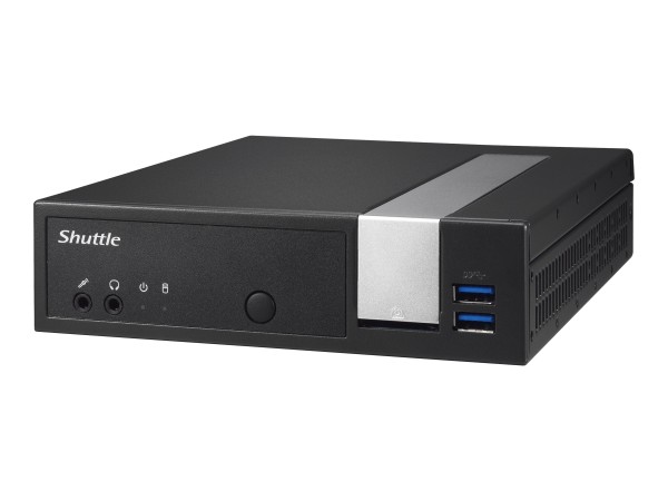 SHUTTLE SHUTTLE XPC slim Barebone DL10J schwarz Intel Celeron J4005 Integrierte Intel UHD Graphics 600 woOS