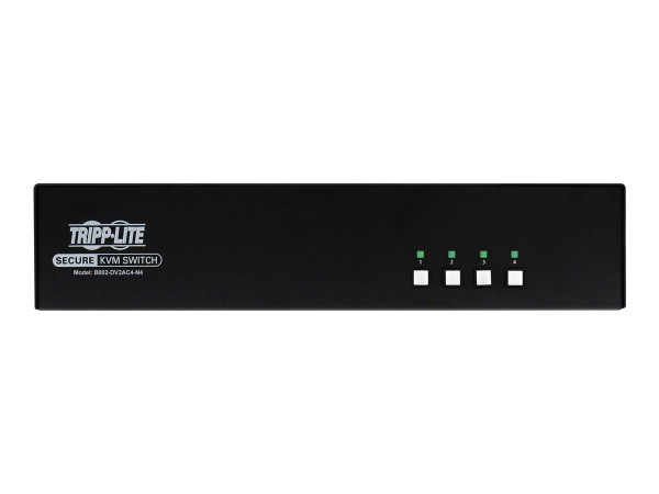 EATON EATON Secure NIAP KVM Switch, Dual Monitor, DVI, 4-Port