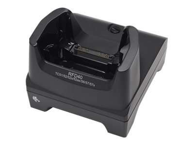 ZEBRA - Handheld-Ladestation - Single Slot - für Zebra TC51, TC52, TC52AX, CR40-1S0T-TC5-G-01