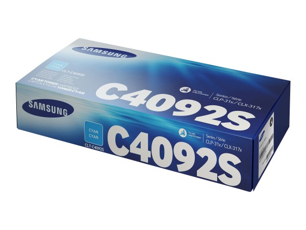 HP SAMSUNG CLT C4092S Cyan Tonerpatrone (SU005A)