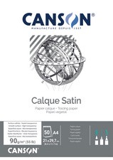 CANSON Transparentpapierblock, DIN A3, 90 g/qm,