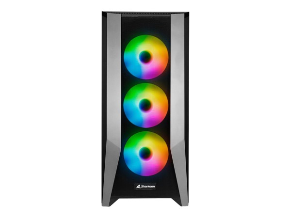 SHARKOON SHARKOON Gehäuse TG7M RGB ATX 1xGlas schwarz