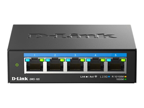 D-LINK DLINK DMS-105/E 5-Port Multi-Gigabit Unmanaged Switch DMS-105/E