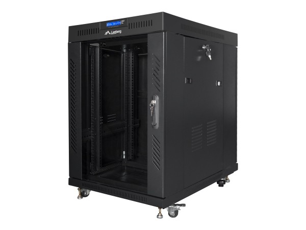 LANBERG LANBERG 19" 15U 600X800 SCHWARZ GLAS TÜR LCD LANBERG RACK