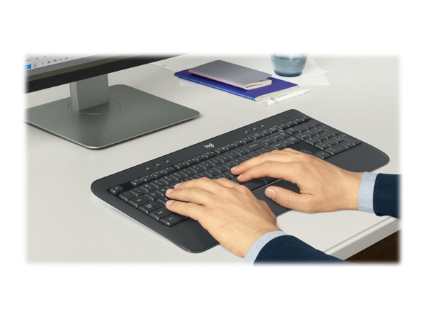 LOGITECH MK540 Advanced - Tastatur-und-Maus-Set - kabellos - 2.4 GHz - Arab 920-008693