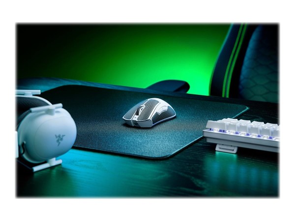RAZER RAZER DeathAdder V3 Pro Kabellose/gebundene Gaming Maus weiß