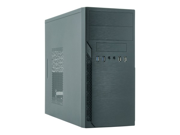 CHIEFTEC Elox Series HO-12B - Tower - micro ATX 350 Watt (ATX) - Schwarz HO-12B-350GPB